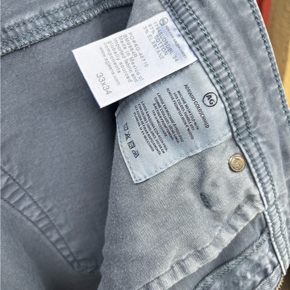 AG Jeans Everett Chino Pants Khaki Jeans - Picture 9 of 16